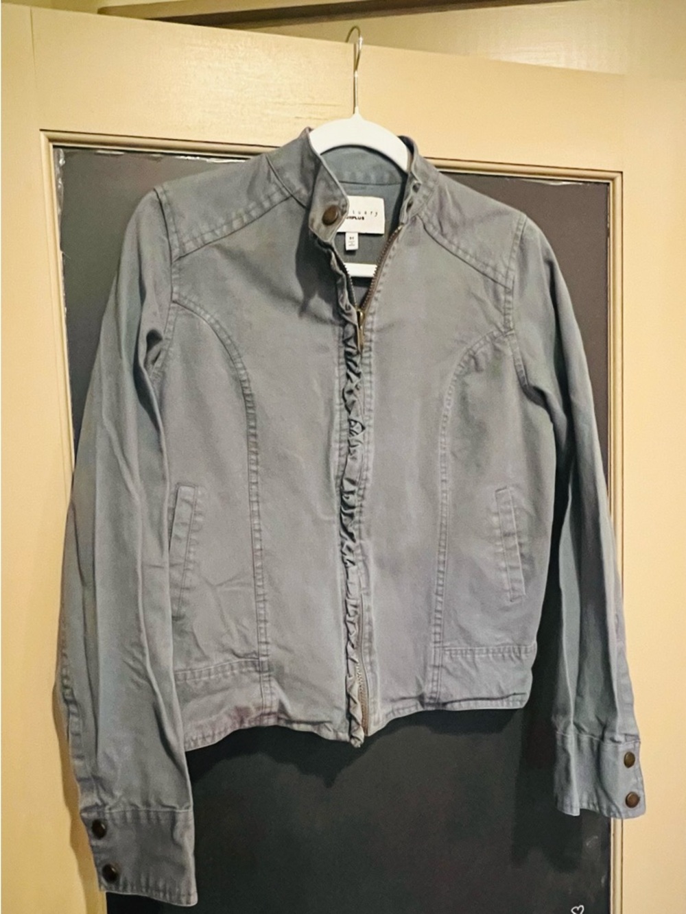 Sanctuary Surplus Womens Full Zip Utility Jacket Medium